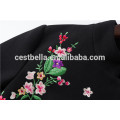 custom made autumn short Printed floral Coat dresses for elegant married women